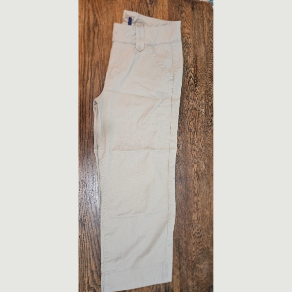 Jag Jeans Khaki Chino Capris Beige, 4 ✔️